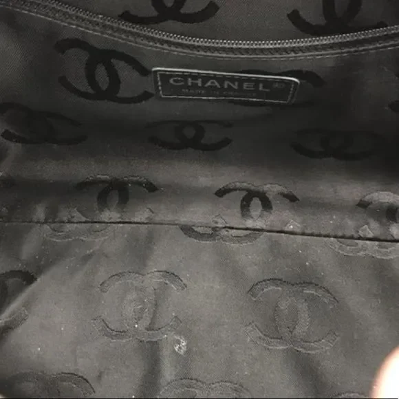 Chanel pink black quilter leather Cambon bowler tote bag / shoulder bag - Picture 14 of 16